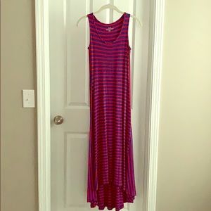 Vineyard Vines Striped Maxi Dress